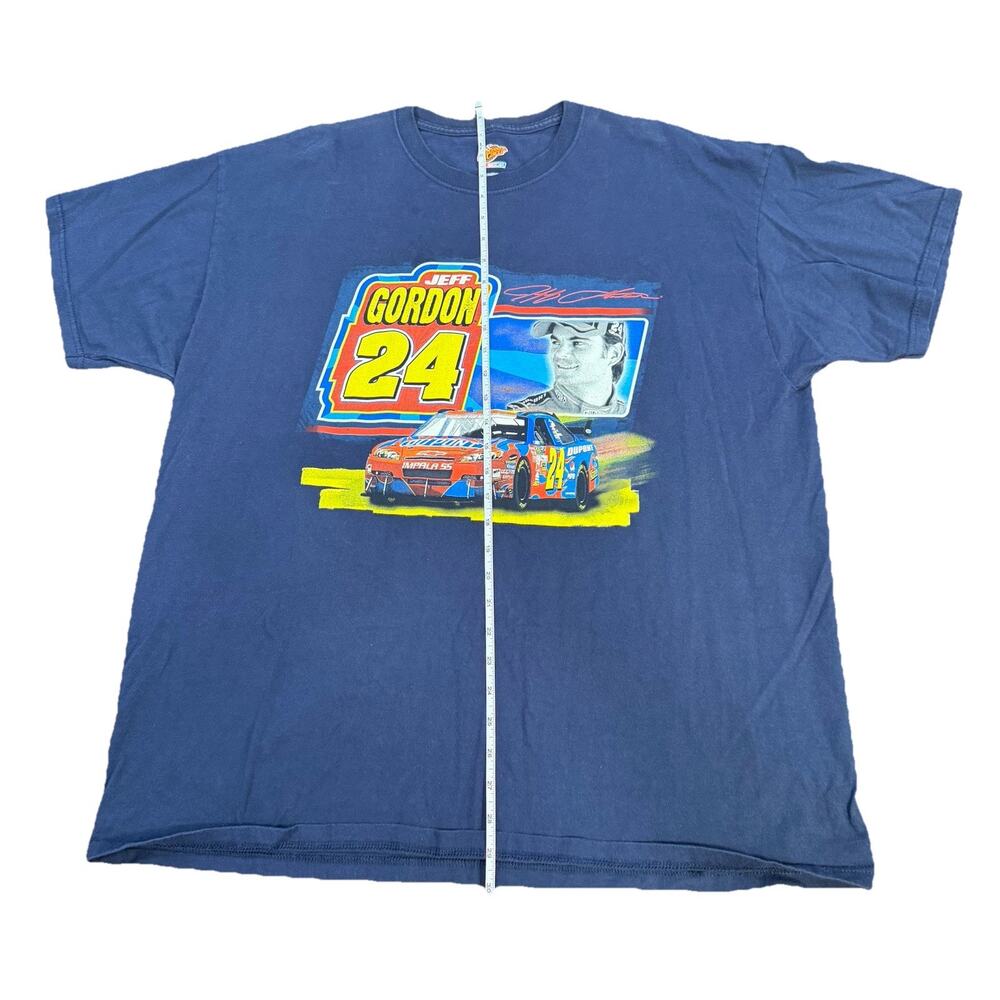 VTG NASCAR Winner's Circle Jeff Gordon T-Shirt Blue Men 2XL Classic - Picture 5 of 13